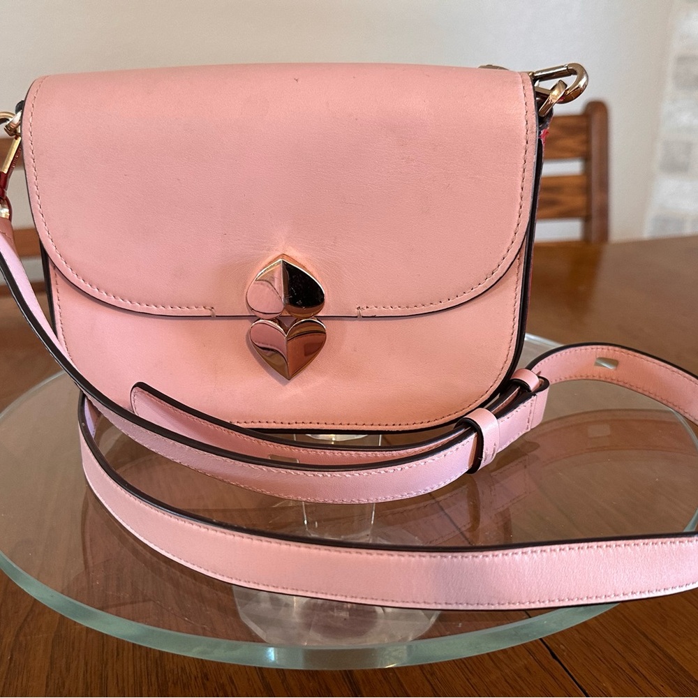 Kate Spade small pink purse with dust bag